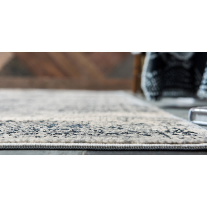 Three Posts™ Dark Blue Rug & Reviews Wayfair